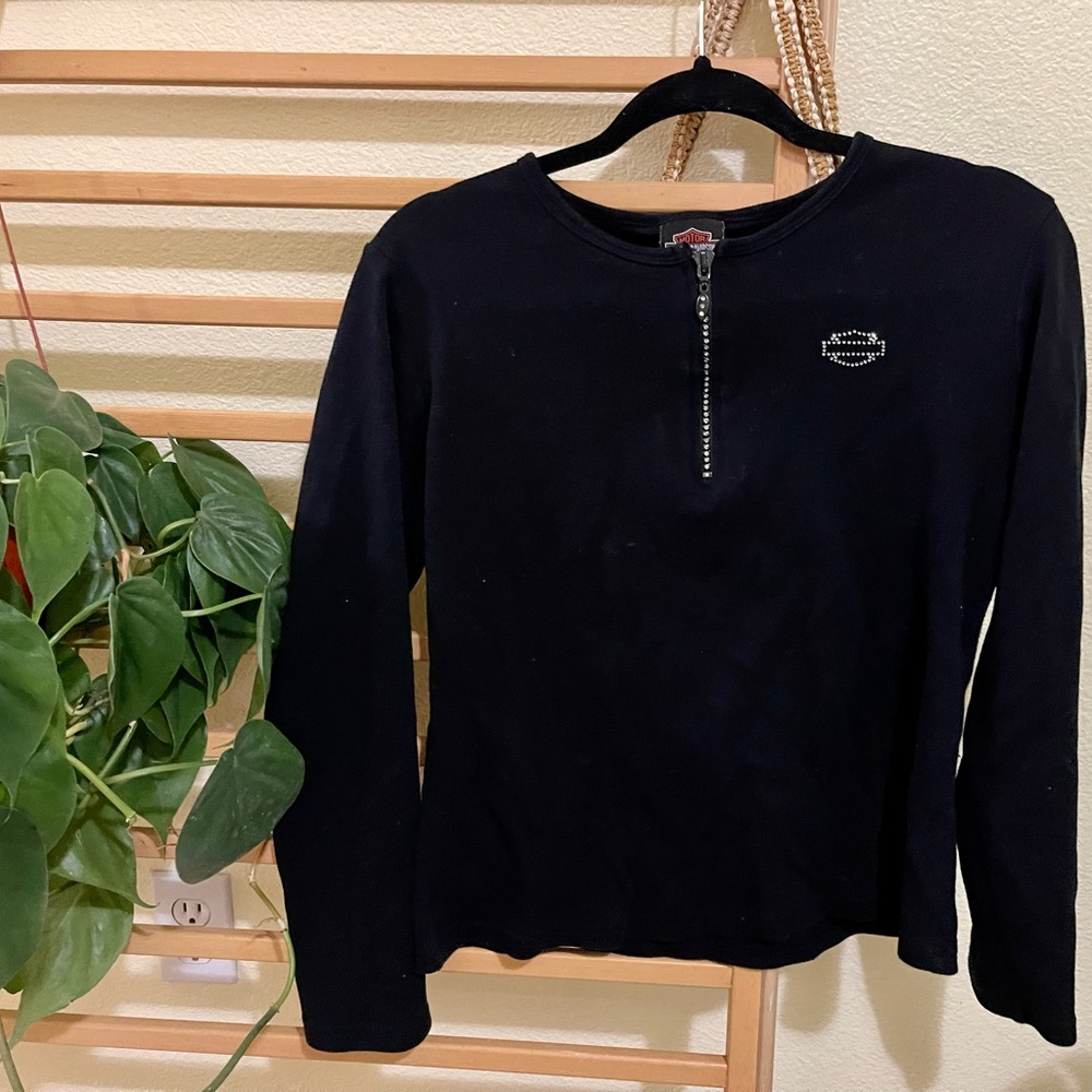 Vintage Harley Davidson Long Sleeve Shirt